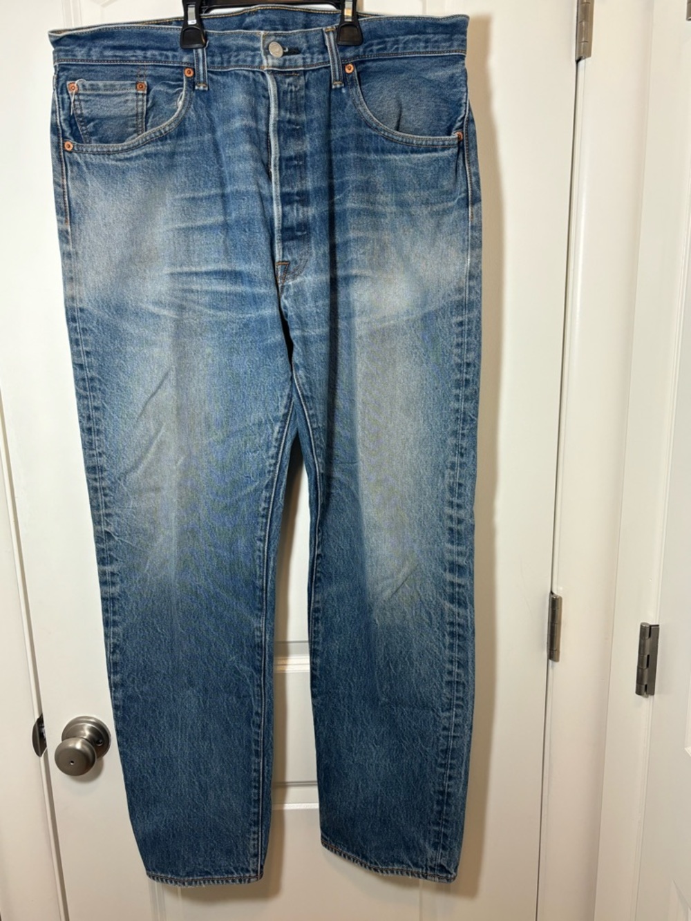 Levi's 501 Light Blue Boot Cut Jeans